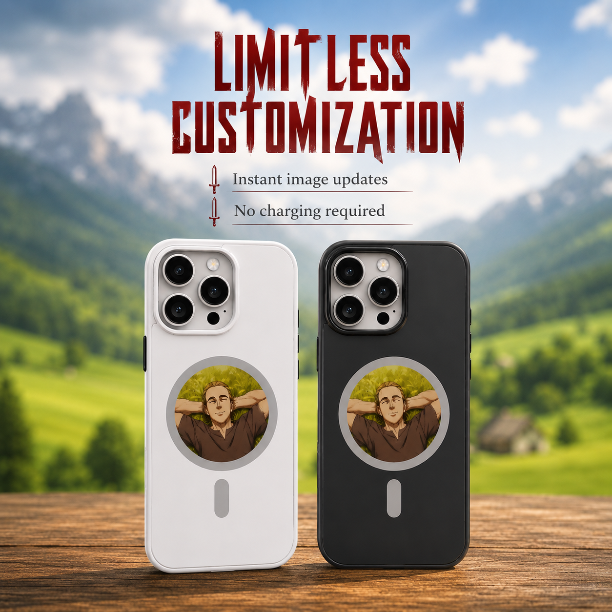 VinCases™ | phone case with customizable screen